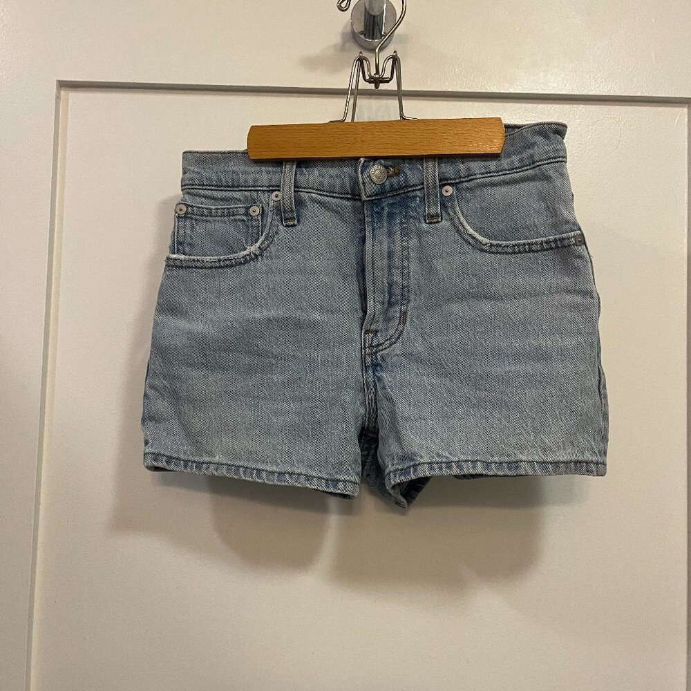 Madewell Perfect Jean Short - Light Wash